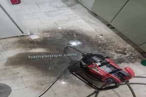 رفع گرفتگی کفشور در کامرانیه